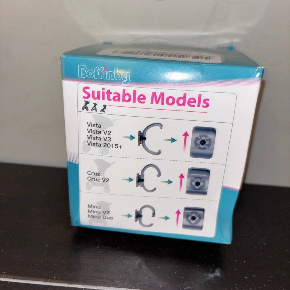 Boffinby‎ Stroller Cup Holder | Universal Mount | Clip On Drink Holder | New